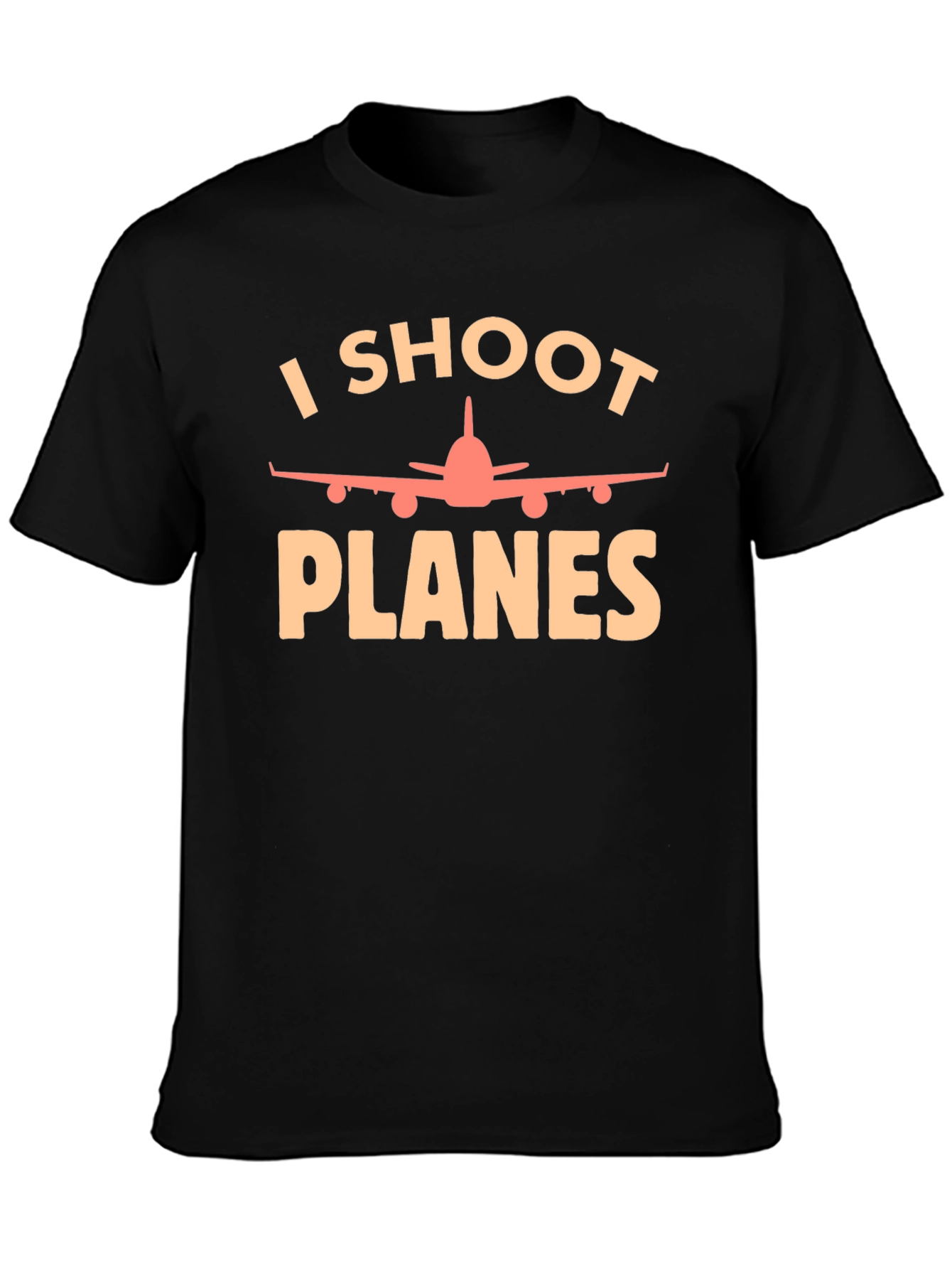 I Shoot Planes T-Shirt - Aviation Photography Tee