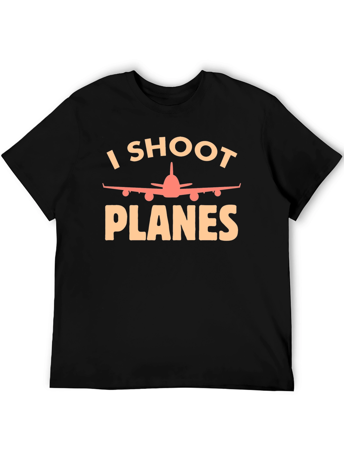 I Shoot Planes T-Shirt - Aviation Photography Tee
