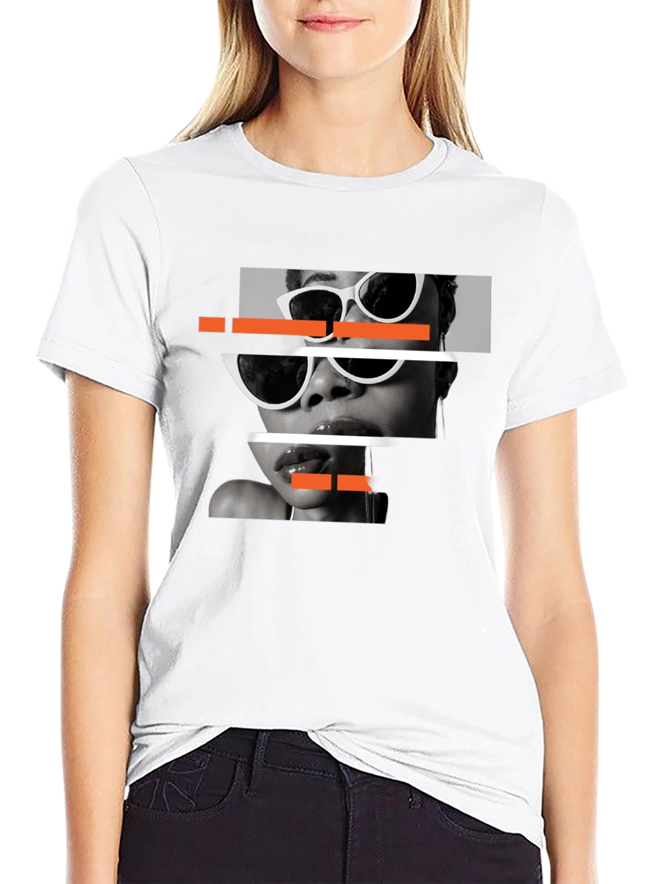 Modern Graphic Print T-Shirt