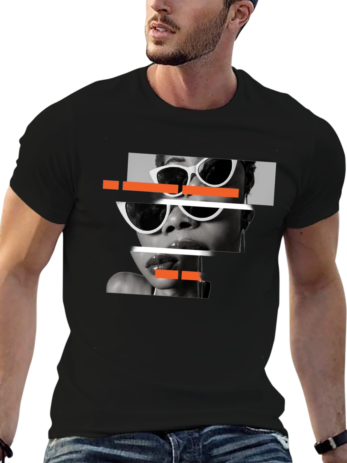 Modern Graphic Print T-Shirt