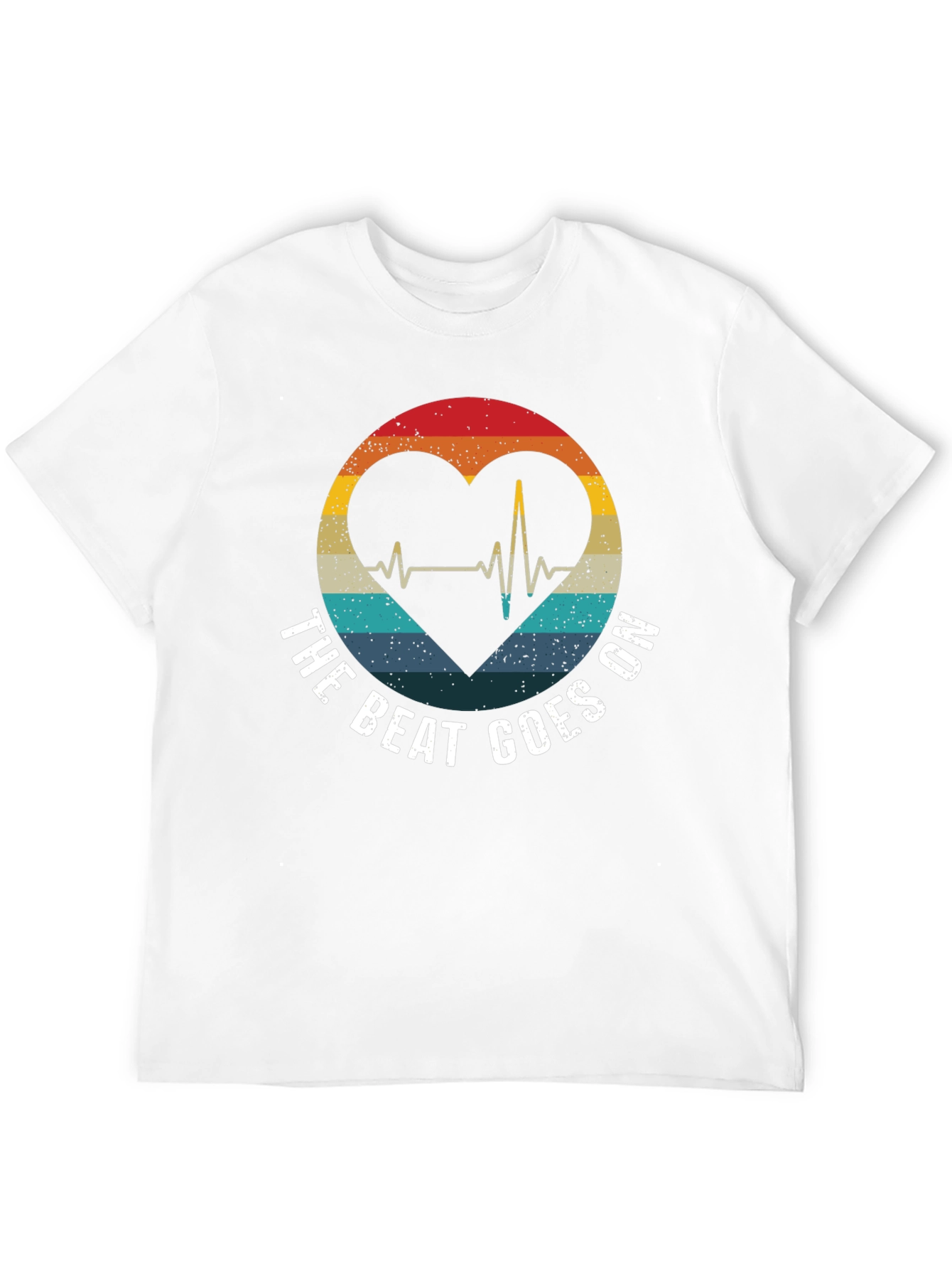 The Beat Goes On Heartbeat T-Shirt