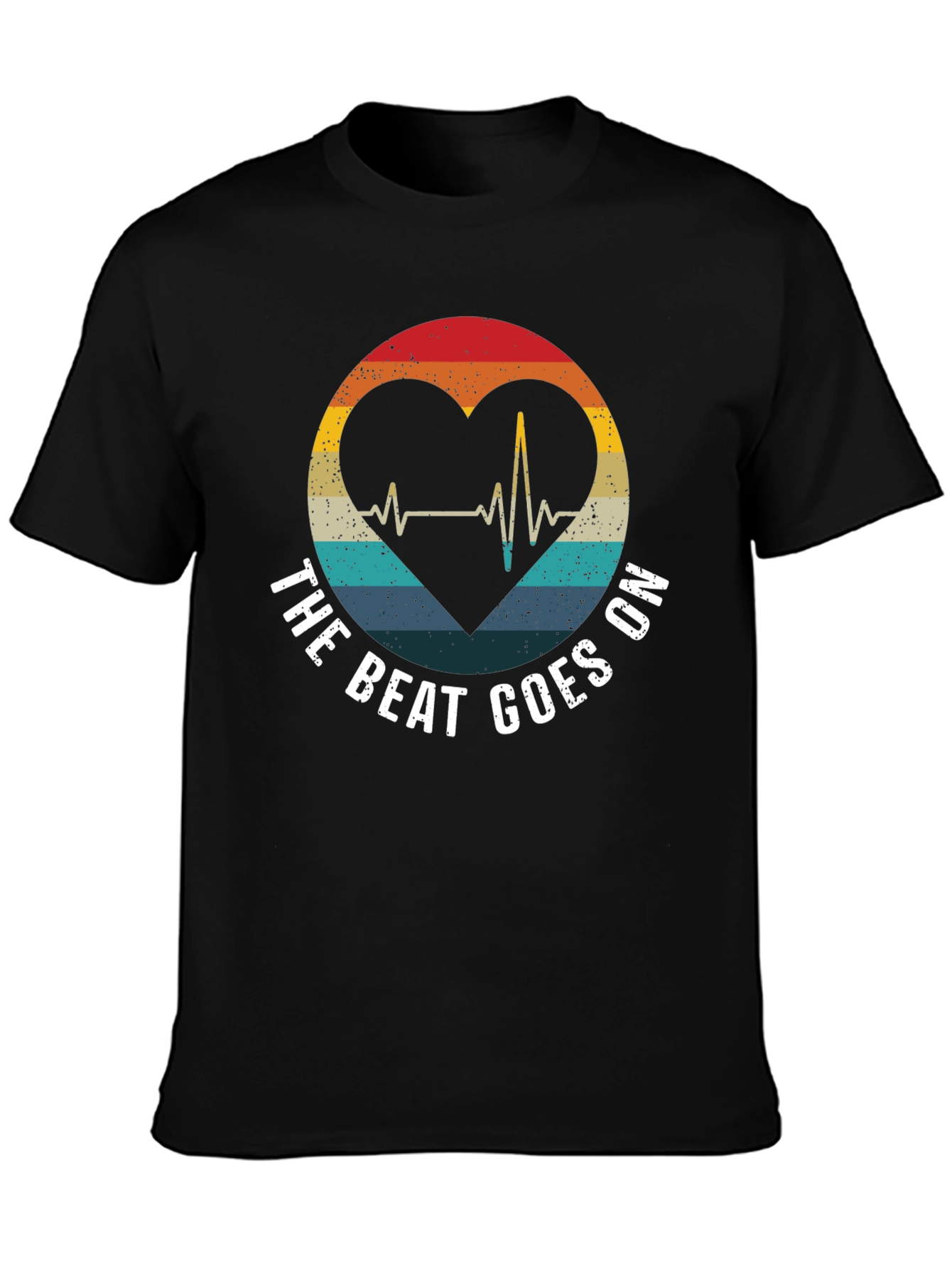 The Beat Goes On Heartbeat T-Shirt