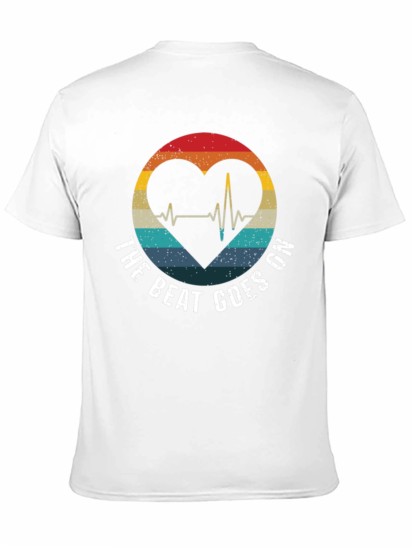 The Beat Goes On Heartbeat T-Shirt