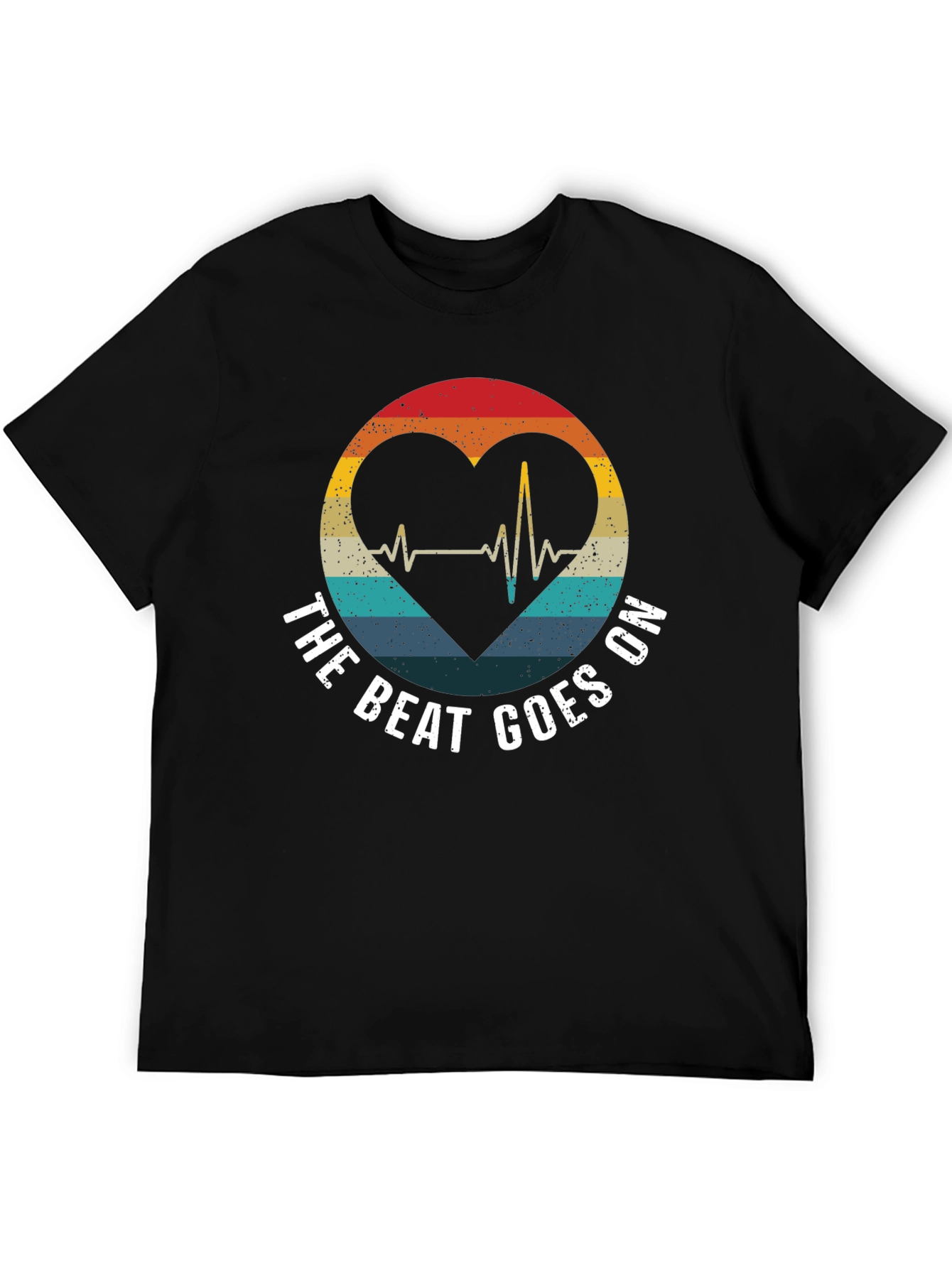 The Beat Goes On Heartbeat T-Shirt