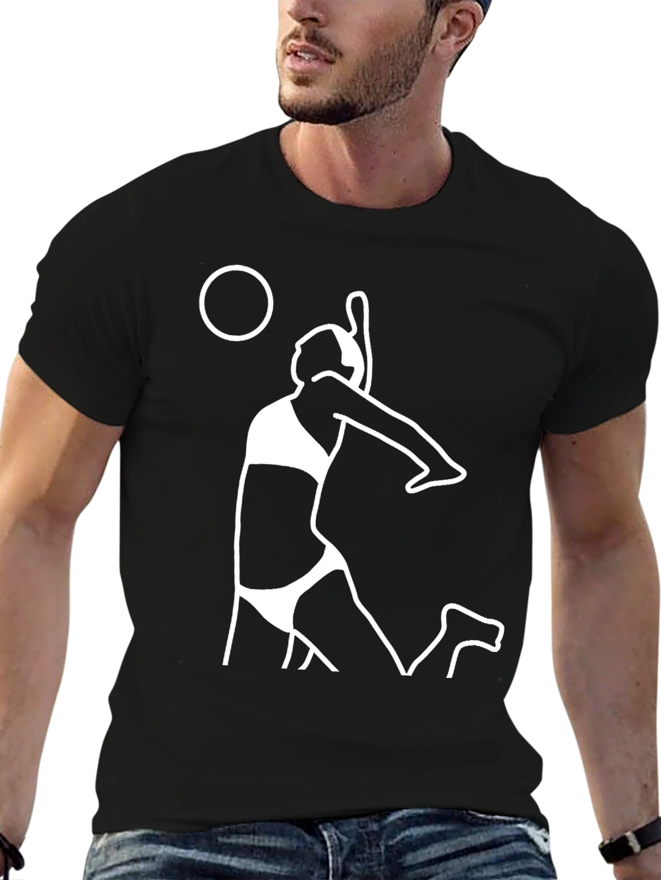 Volleyball Graphic Tee