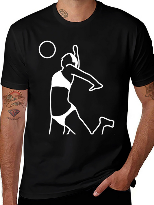 Volleyball Graphic Tee