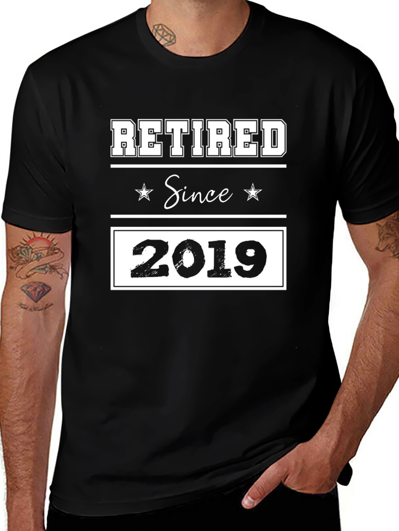 Retired Since 2019 Graphic T-Shirt