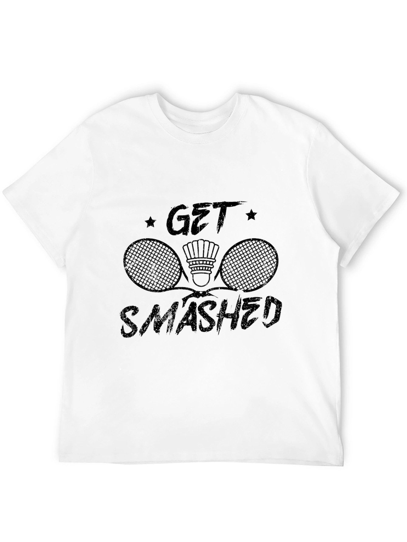 Get Smashed Badminton T-Shirt