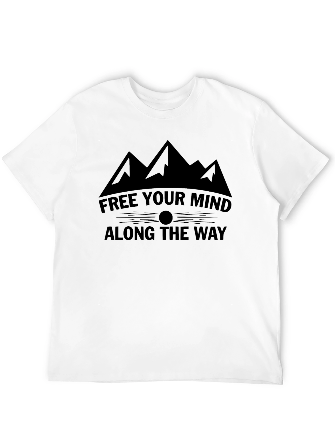 Free Your Mind T-Shirt - Mountain Graphic Tee