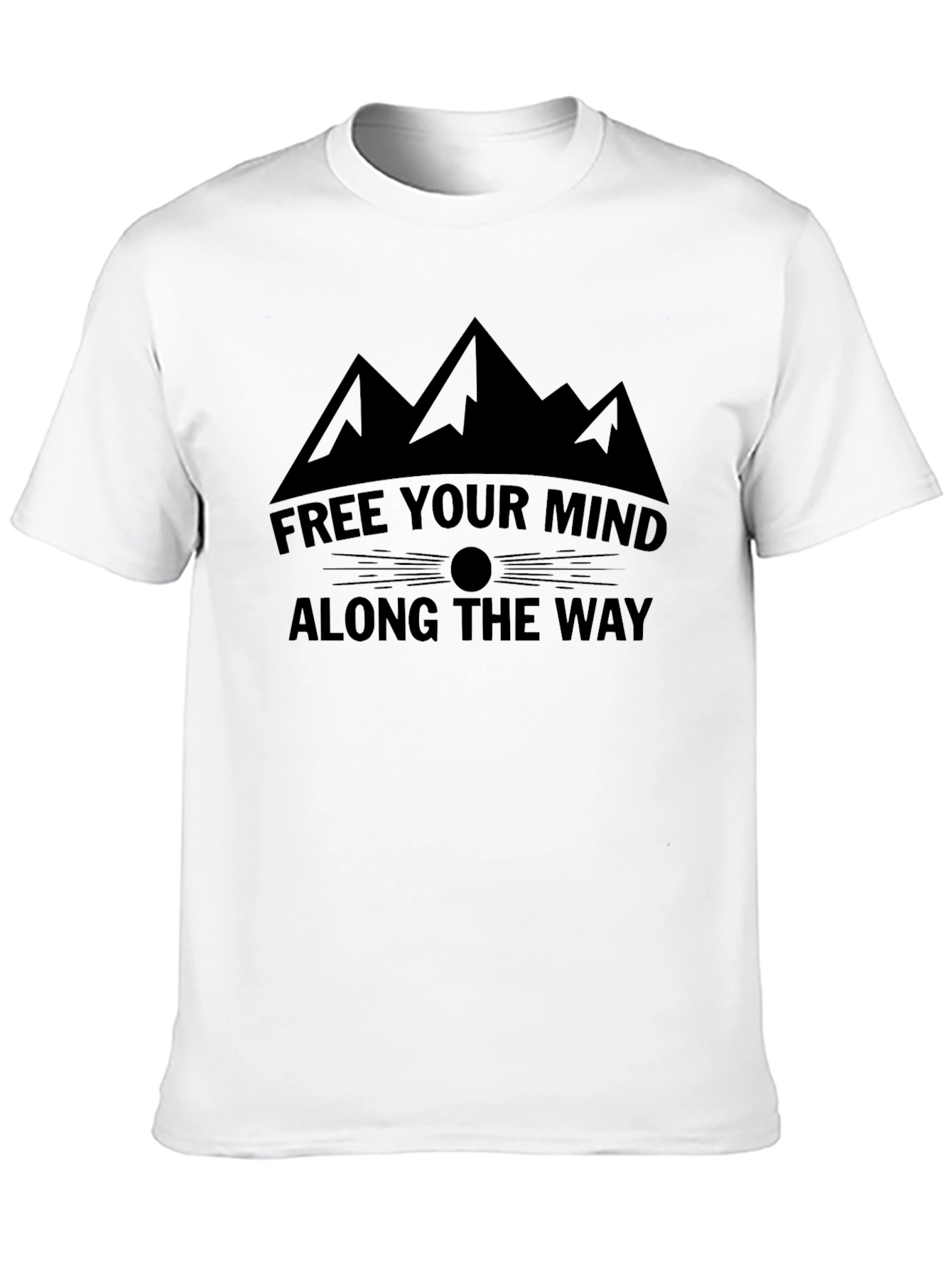 Free Your Mind T-Shirt - Mountain Graphic Tee