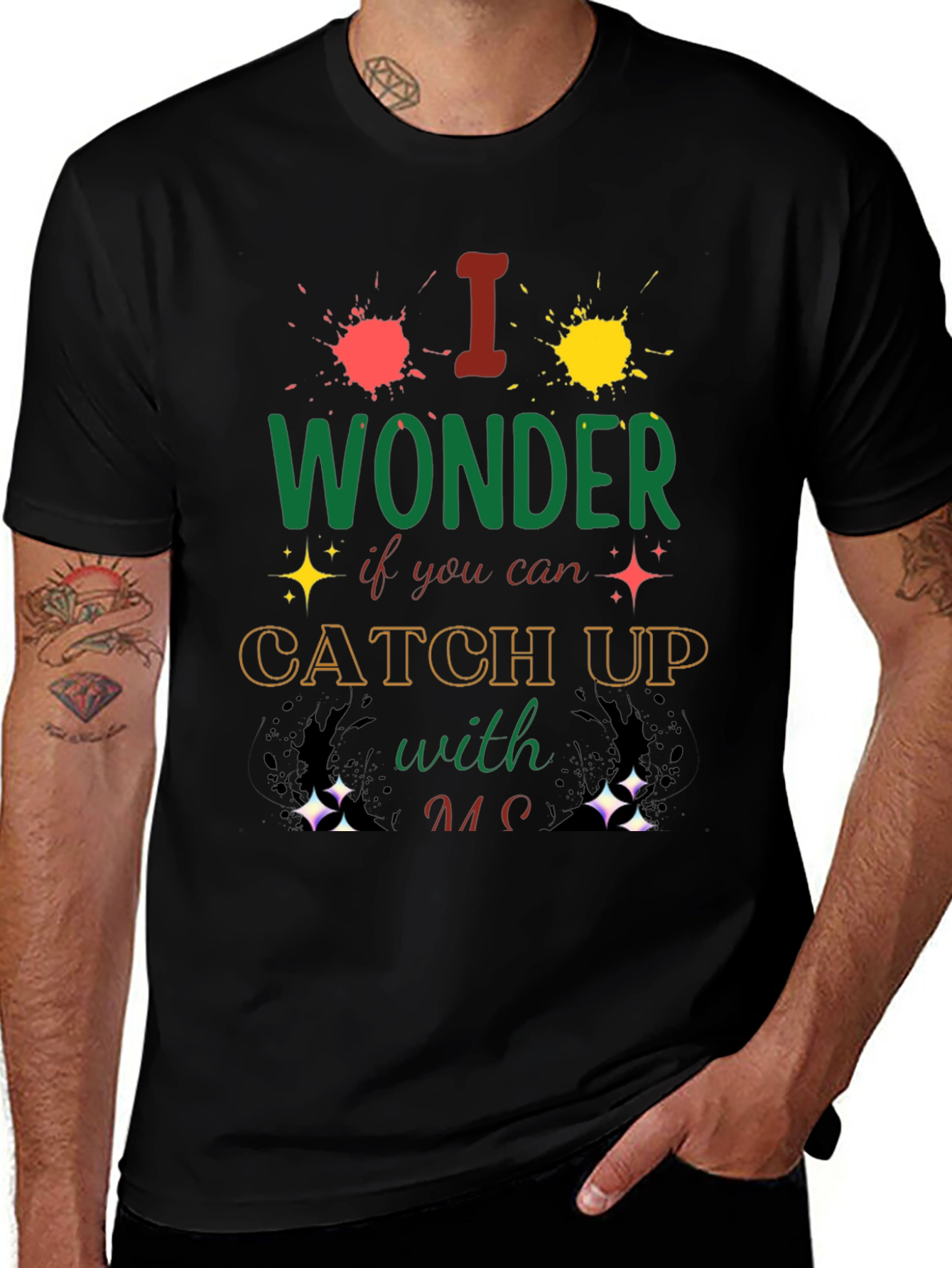 I Wonder Catch Up T-Shirt