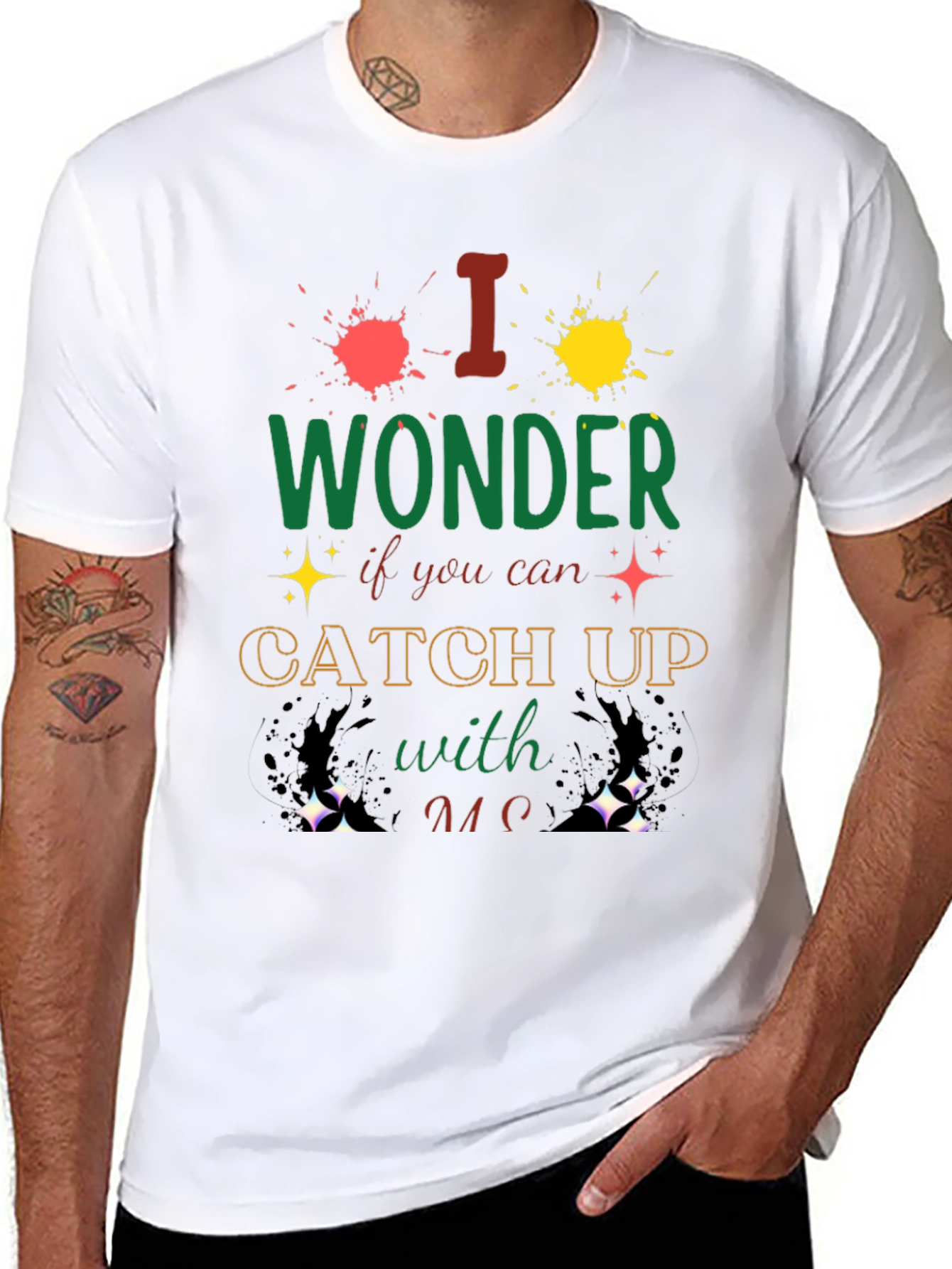 I Wonder Catch Up T-Shirt