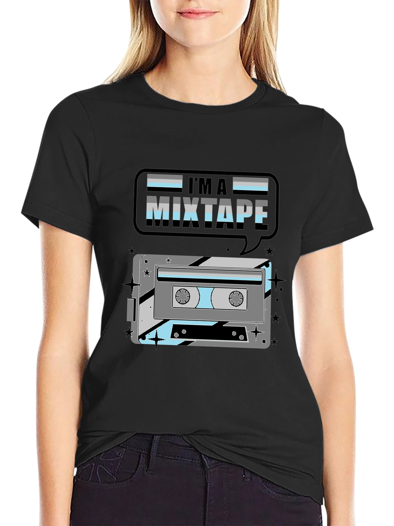 Im a Mixtape Graphic Tee - Retro Music Lover