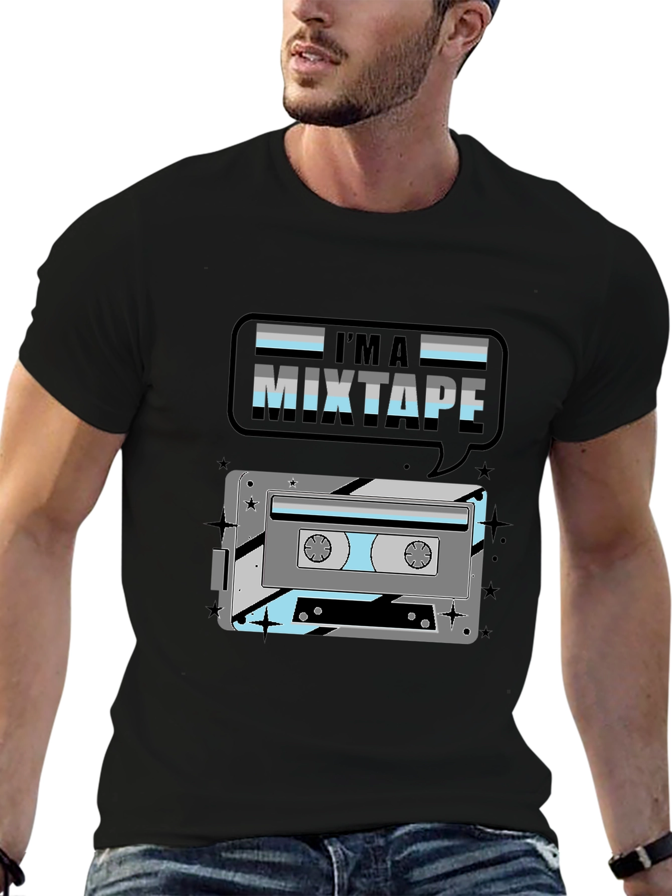 Im a Mixtape Graphic Tee - Retro Music Lover