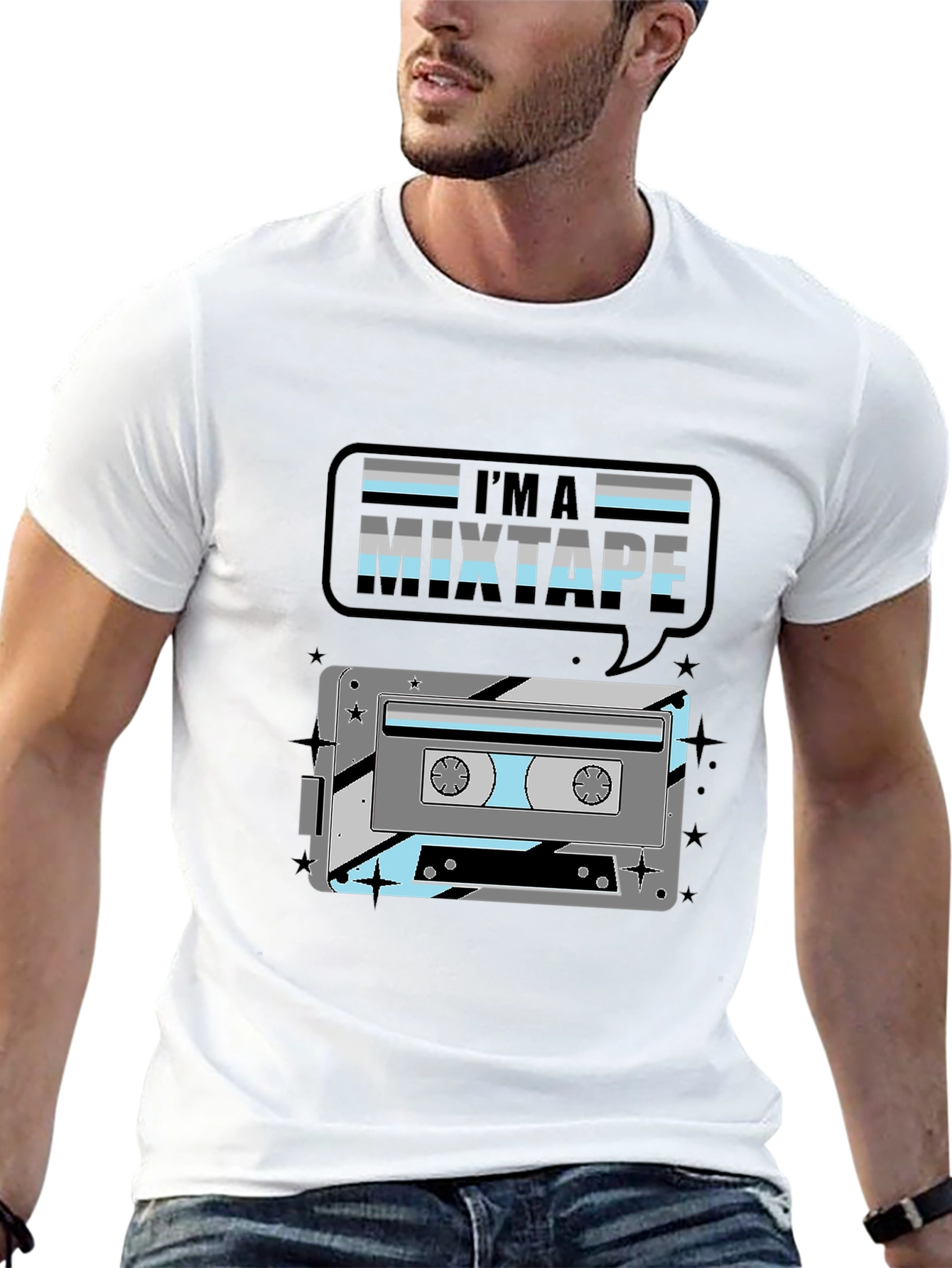 Im a Mixtape Graphic Tee - Retro Music Lover