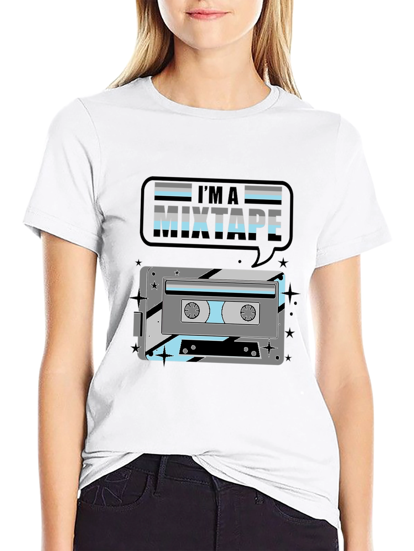 Im a Mixtape Graphic Tee - Retro Music Lover