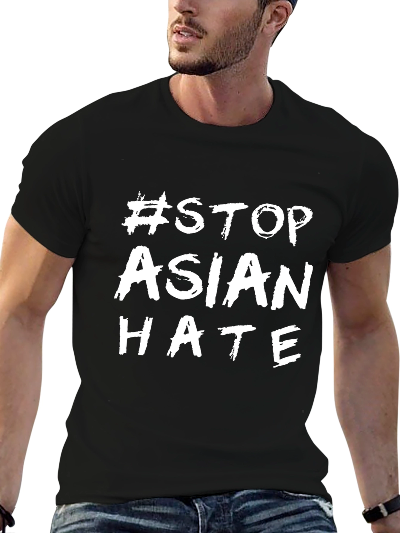 Stop Asian Hate Graphic T-Shirt