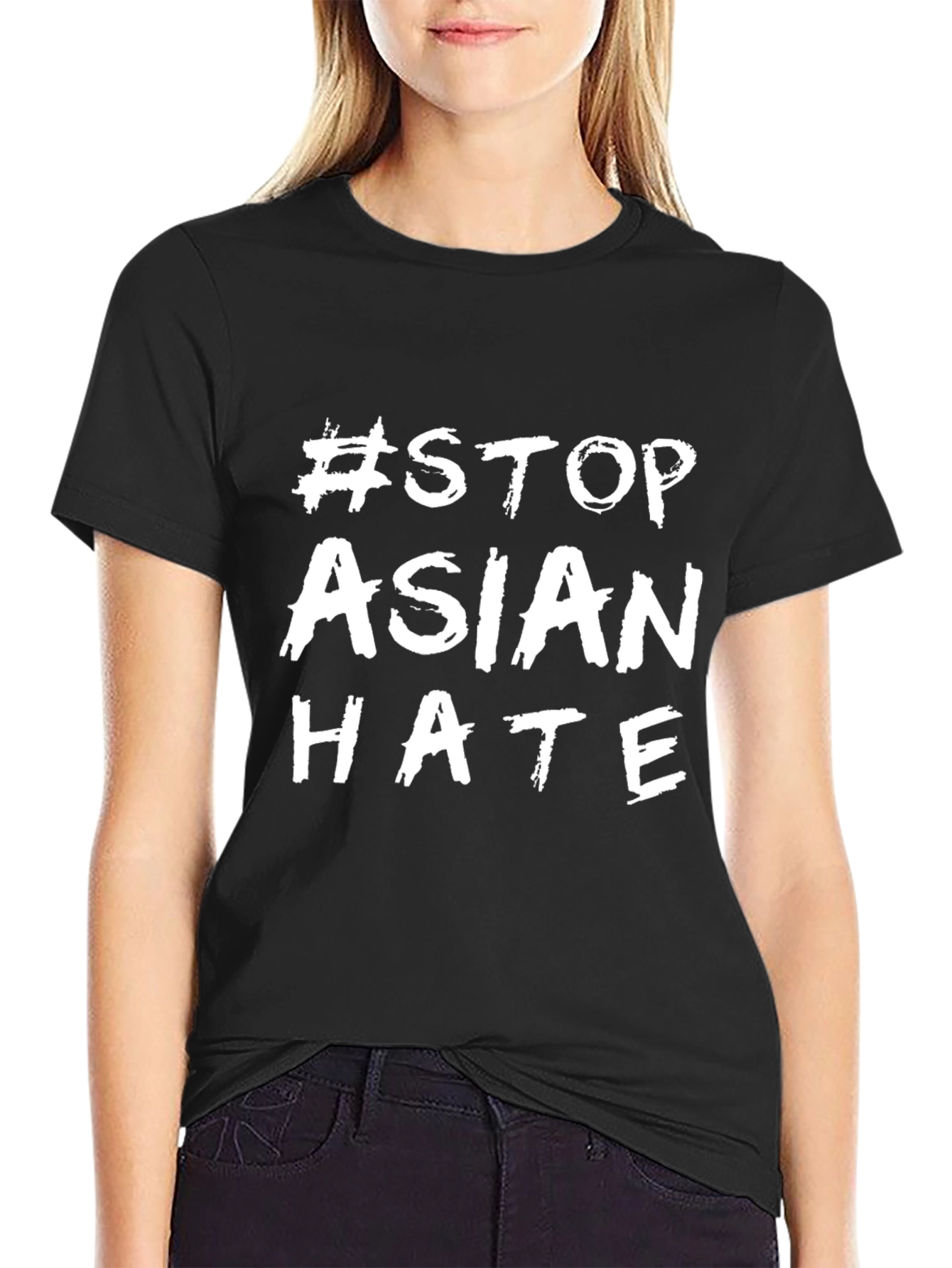 Stop Asian Hate Graphic T-Shirt