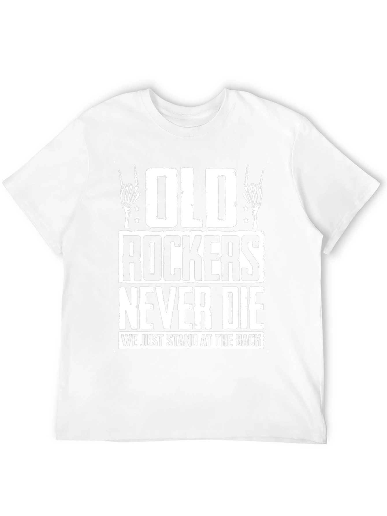 Old Rockers Never Die Graphic T-Shirt