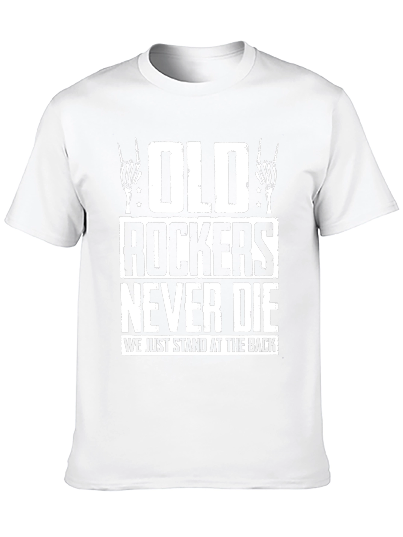 Old Rockers Never Die Graphic T-Shirt