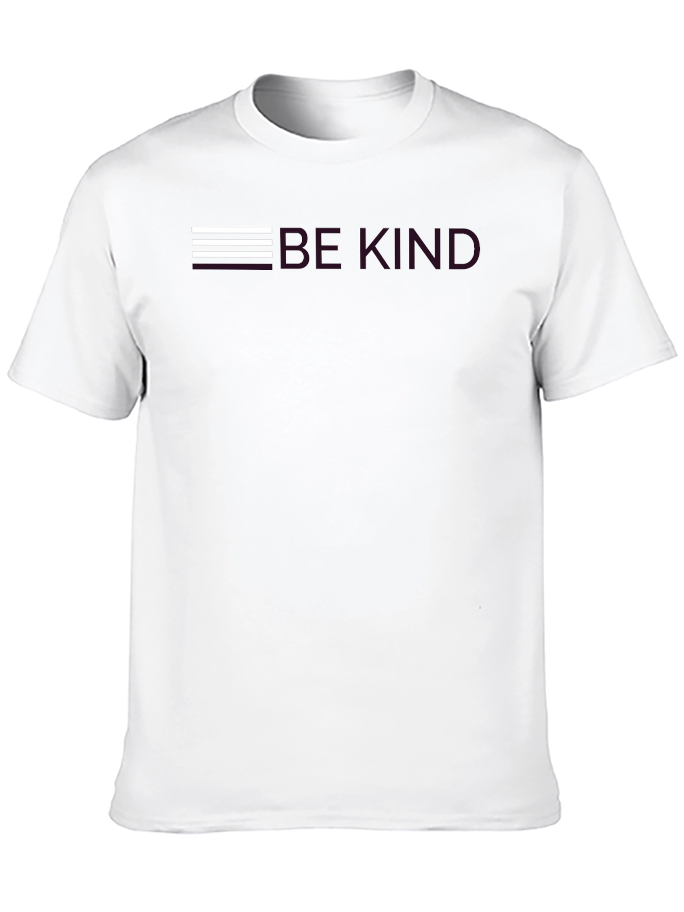 Be Kind Graphic Tee - Black Crew Neck