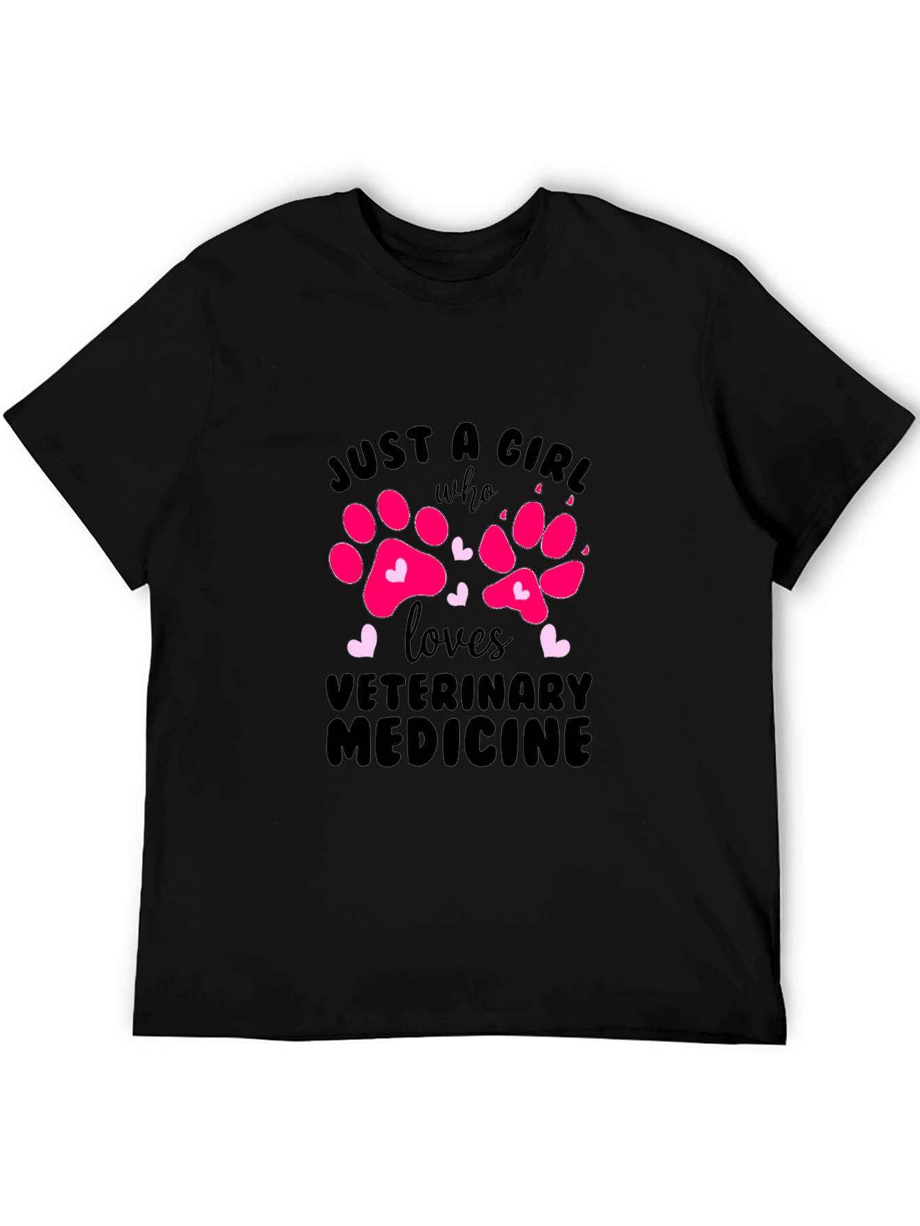 Just a Girl Who Loves Veterinary Medicine T-Shirt