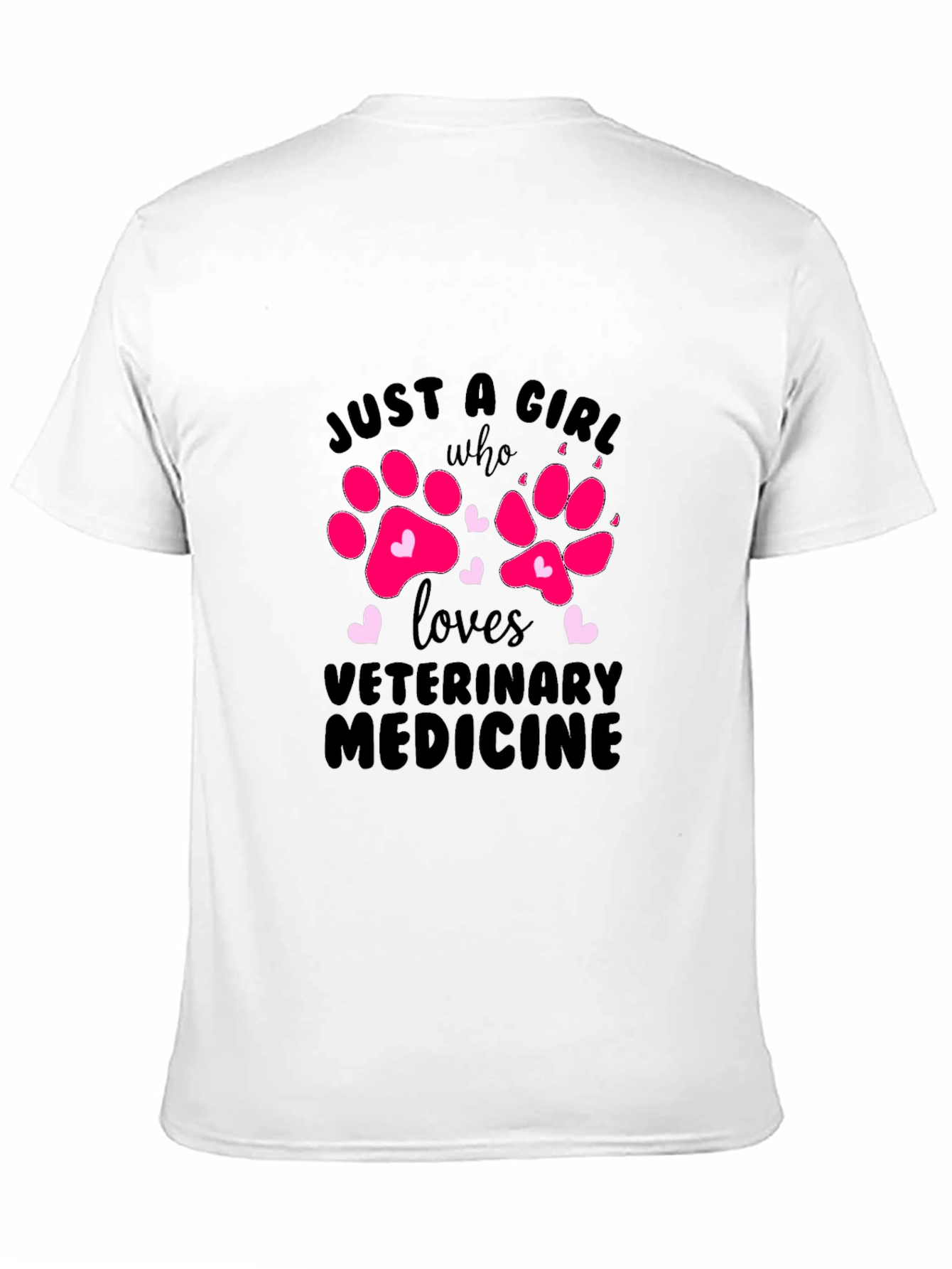 Just a Girl Who Loves Veterinary Medicine T-Shirt
