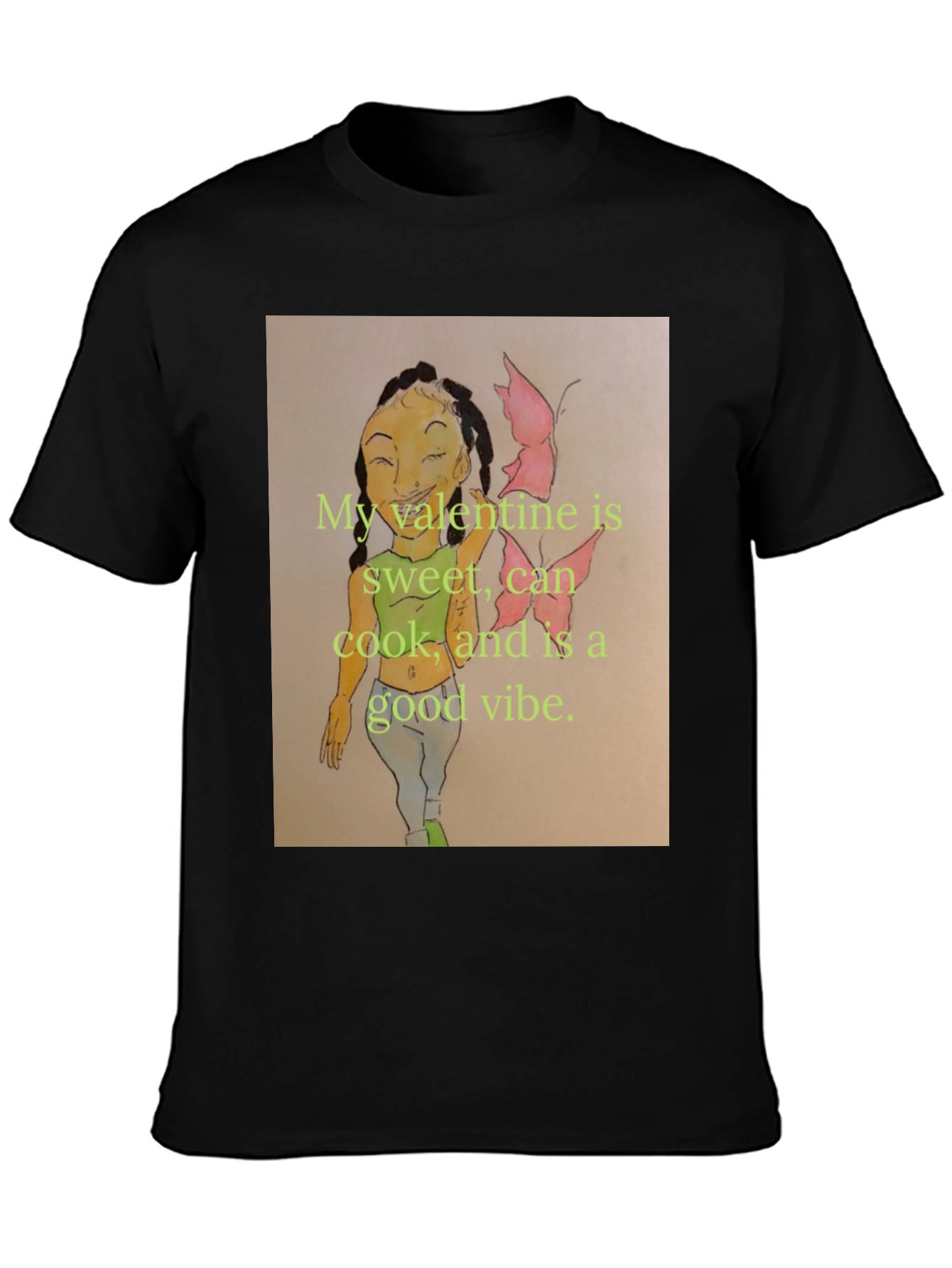 Sweet Valentine T-Shirt - Good Vibes