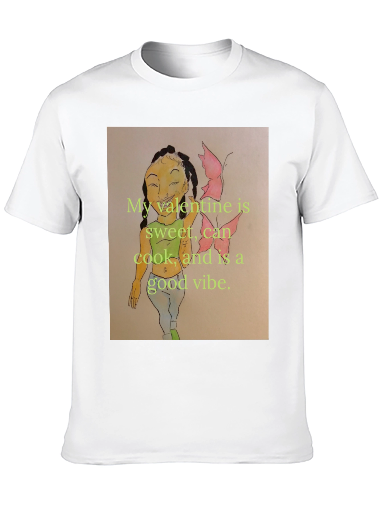 Sweet Valentine T-Shirt - Good Vibes