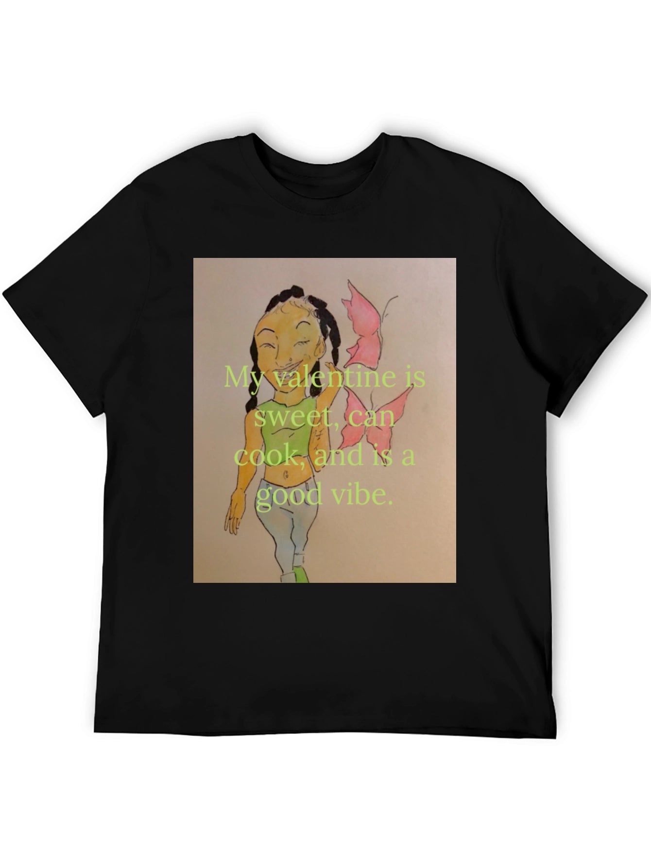 Sweet Valentine T-Shirt - Good Vibes