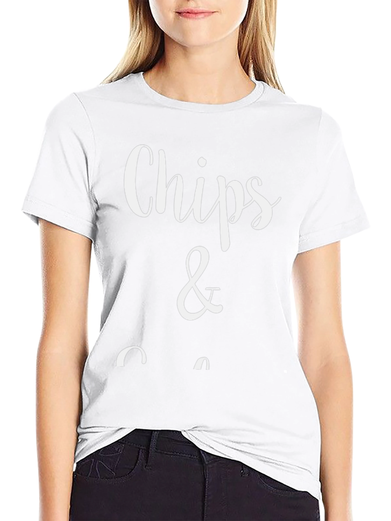Chips and Gravy Black T-Shirt