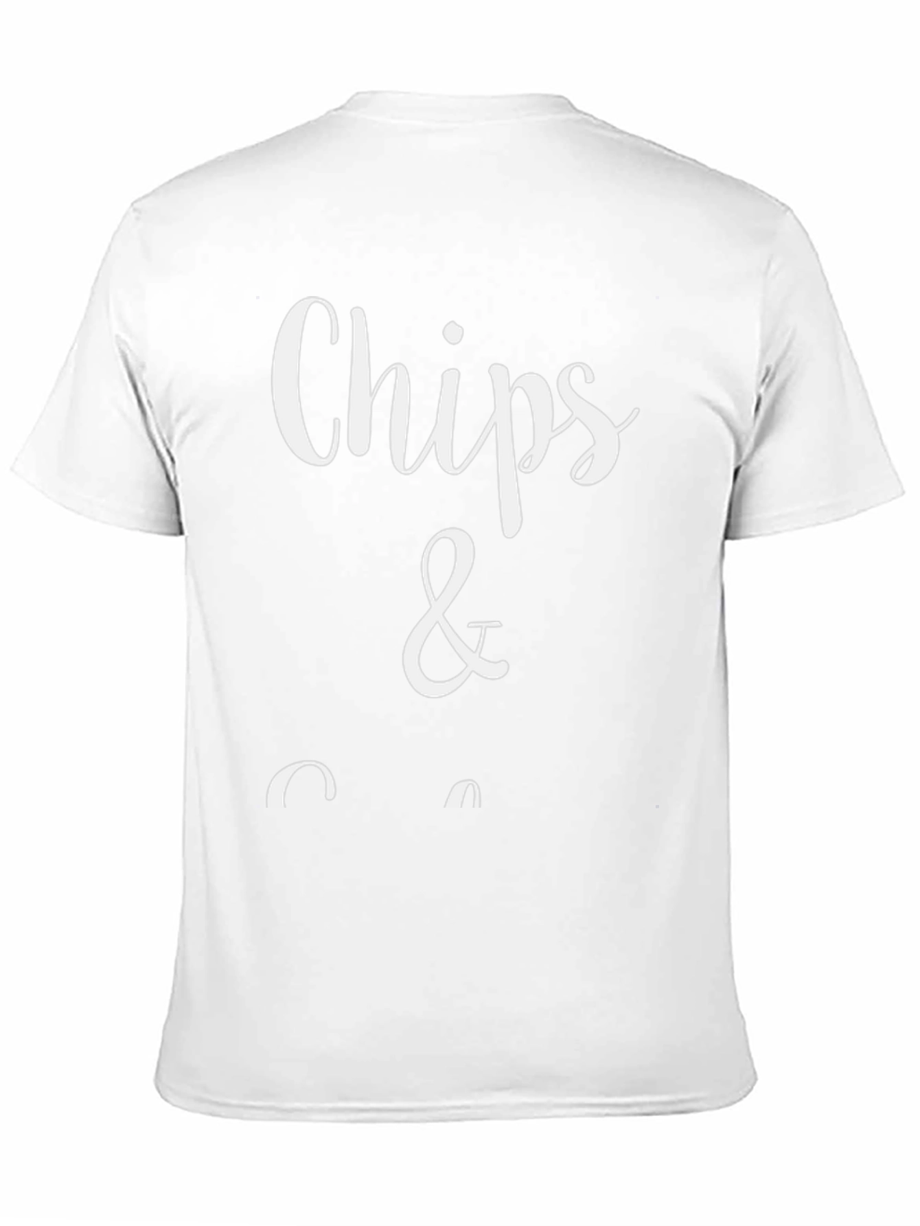 Chips and Gravy Black T-Shirt