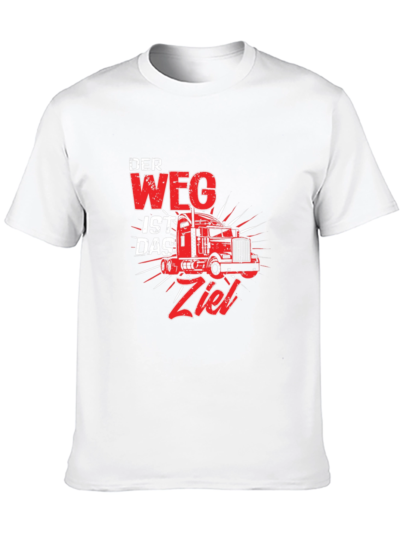 Trucker T-Shirt: The Journey is the Destination