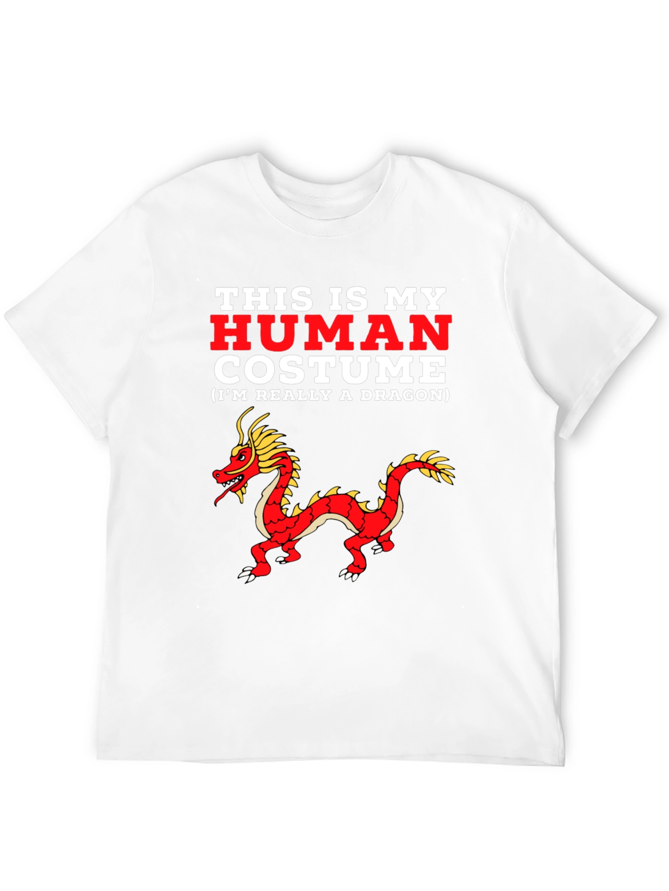 Human Costume Dragon T-Shirt