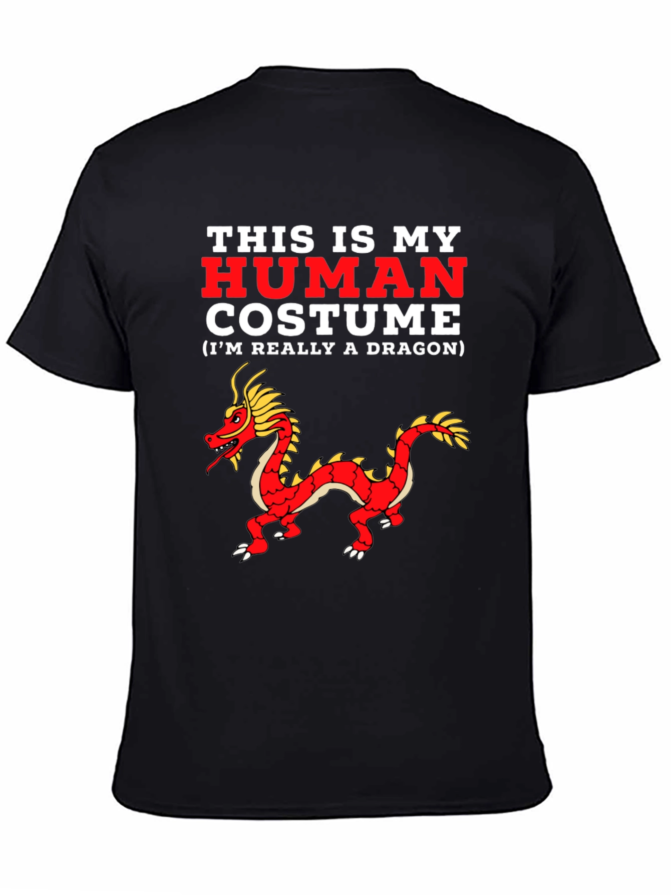 Human Costume Dragon T-Shirt