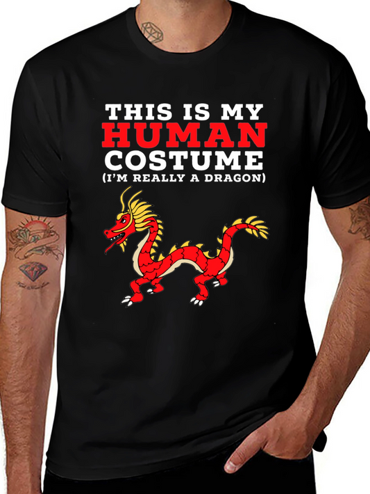 Human Costume Dragon T-Shirt