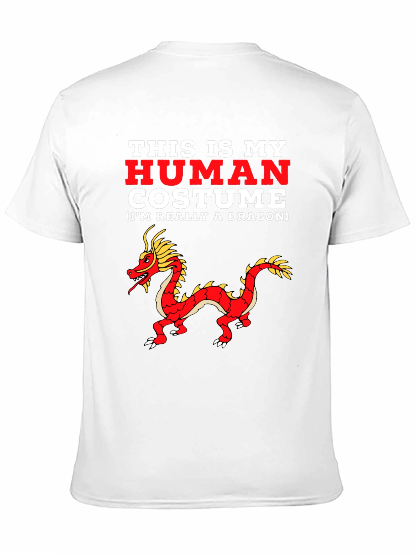Human Costume Dragon T-Shirt