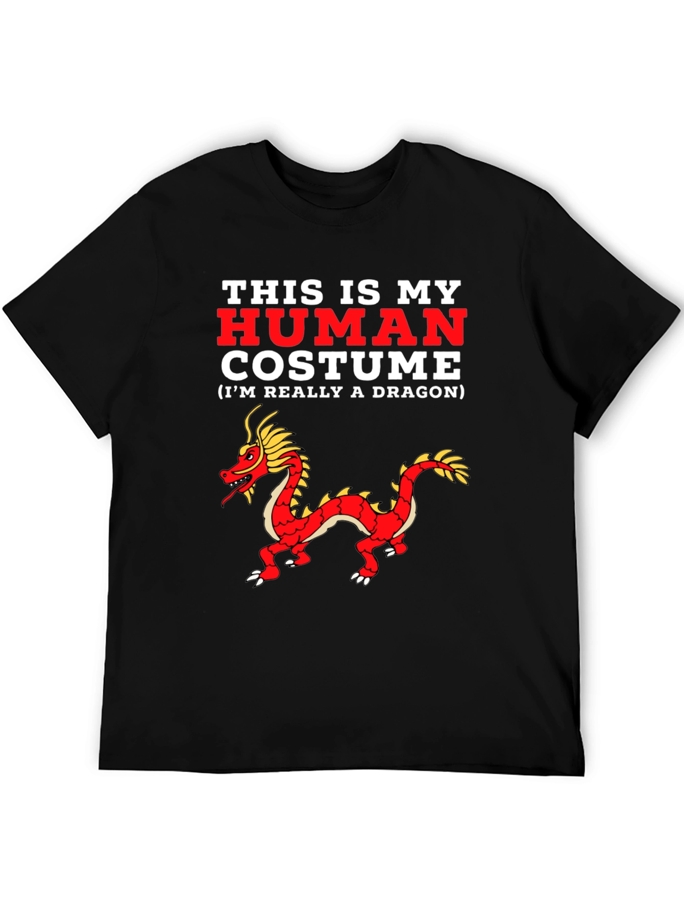 Human Costume Dragon T-Shirt