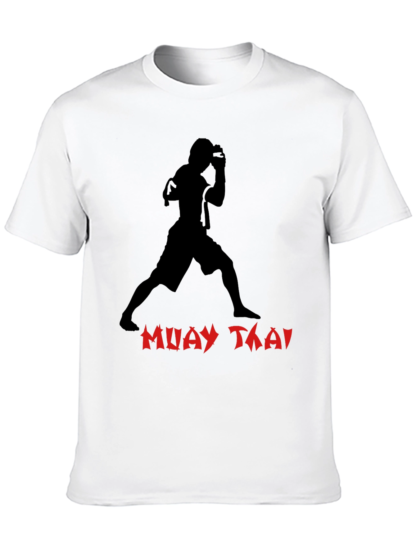 Muay Thai Graphic T-Shirt - Black Martial Arts Tee