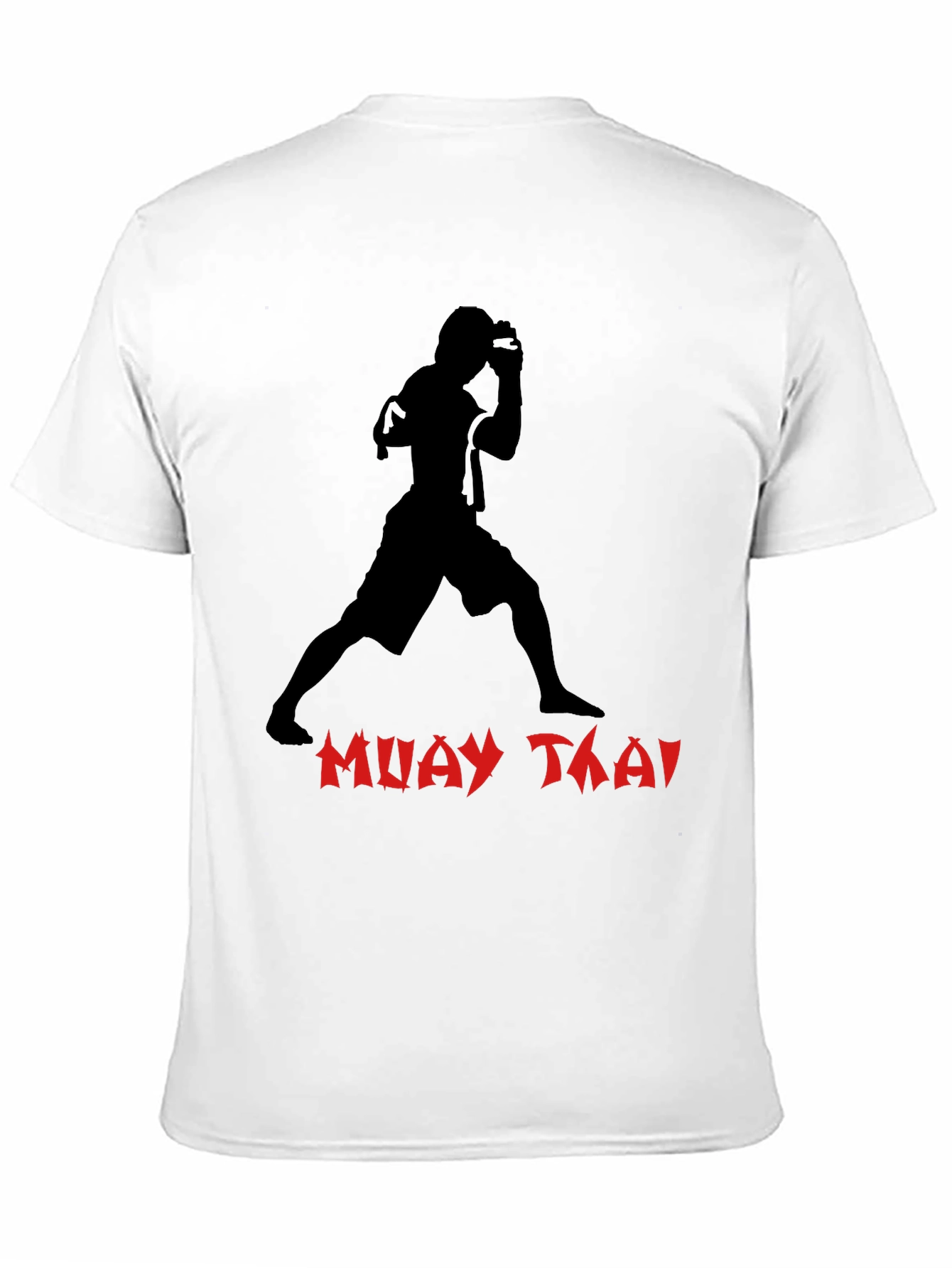 Muay Thai Graphic T-Shirt - Black Martial Arts Tee