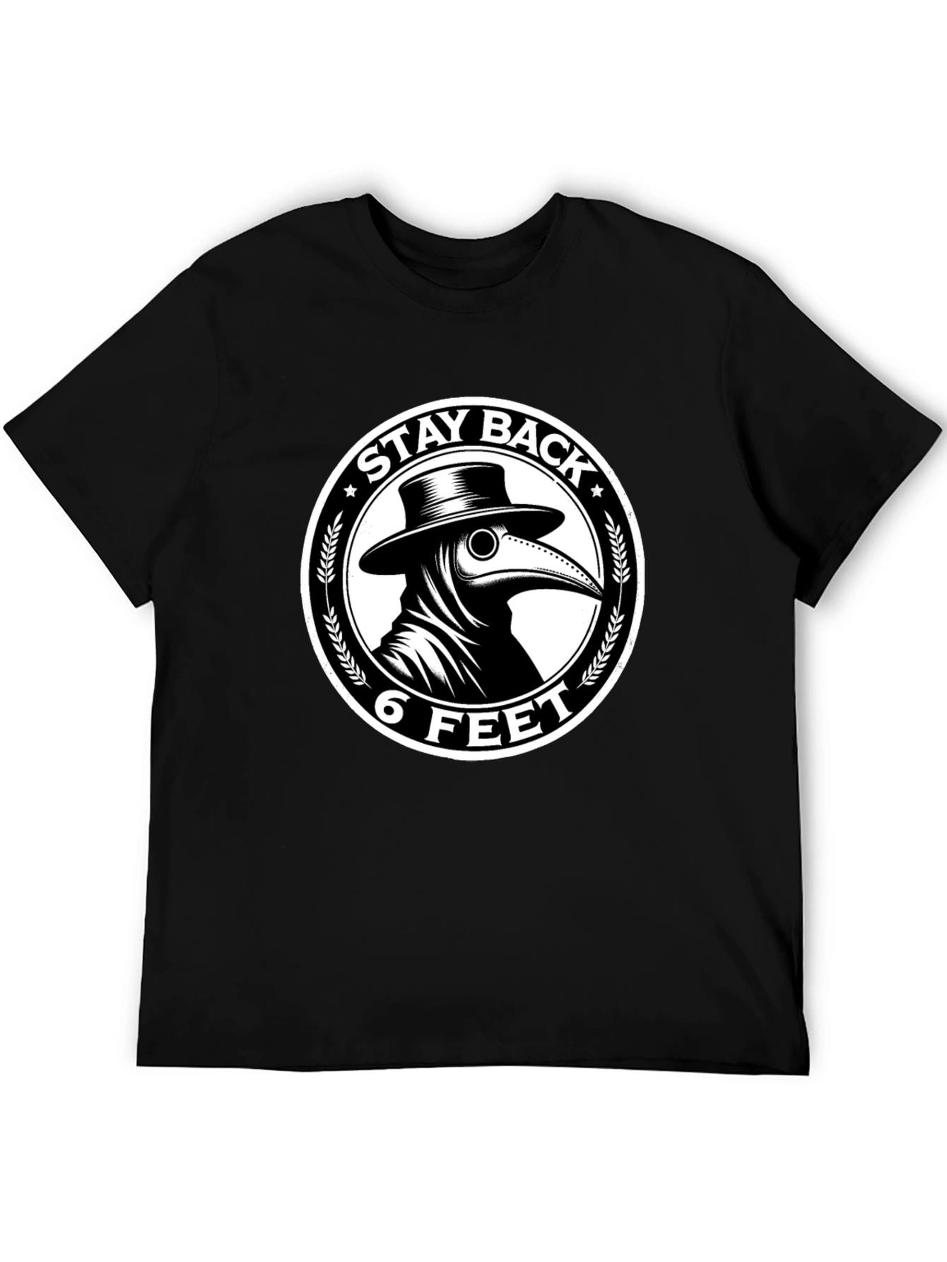 Stay Back 6 Feet Plague Doctor T-Shirt