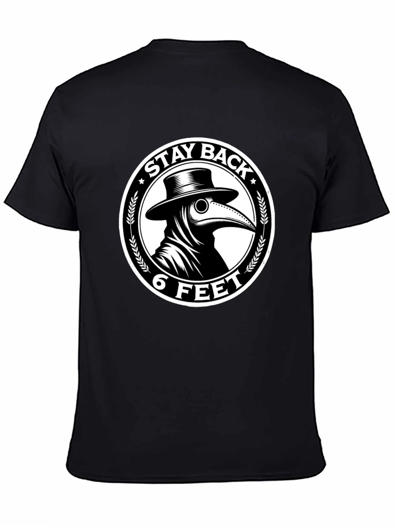 Stay Back 6 Feet Plague Doctor T-Shirt