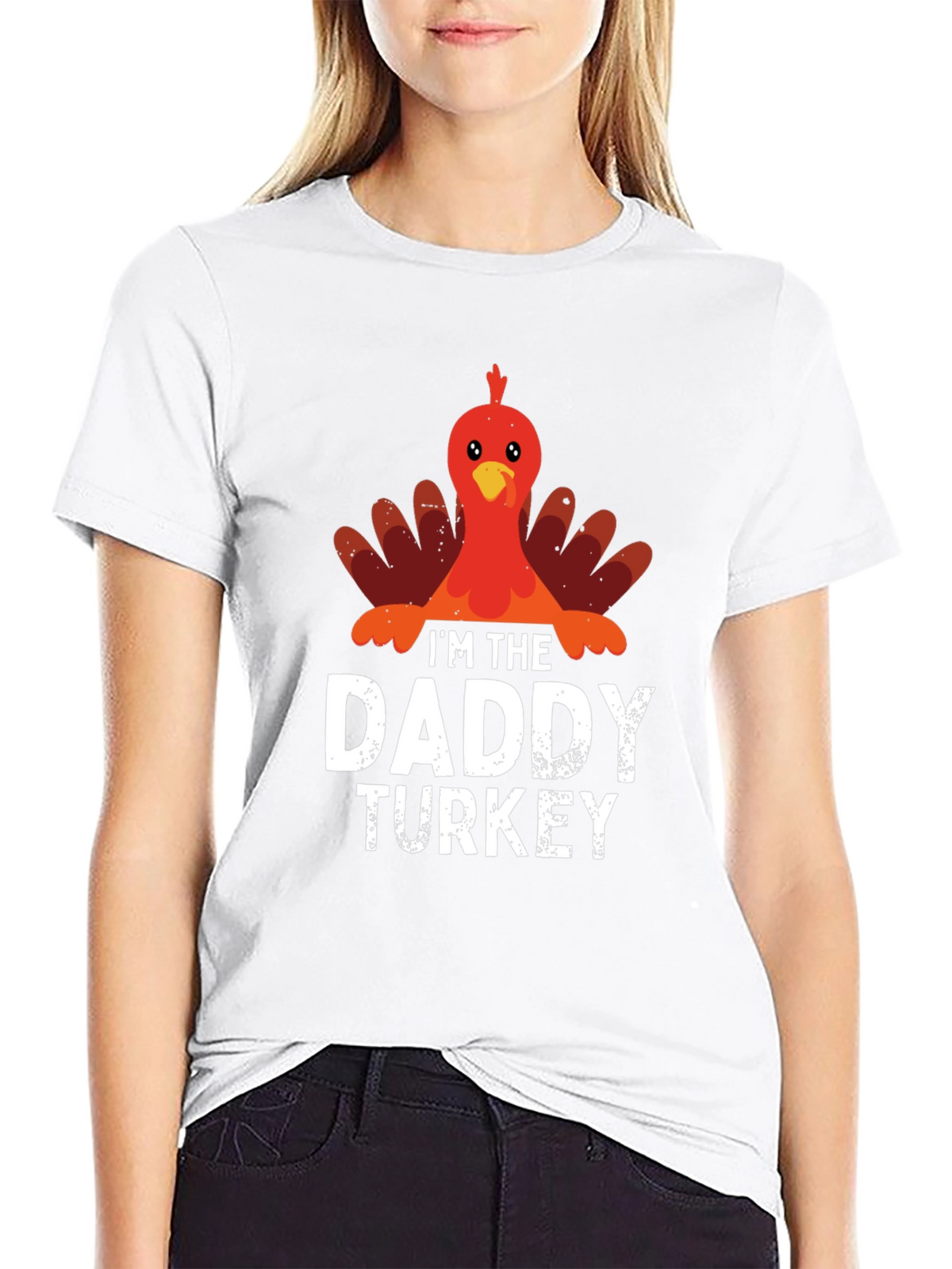 Im The Daddy Turkey Thanksgiving T-Shirt