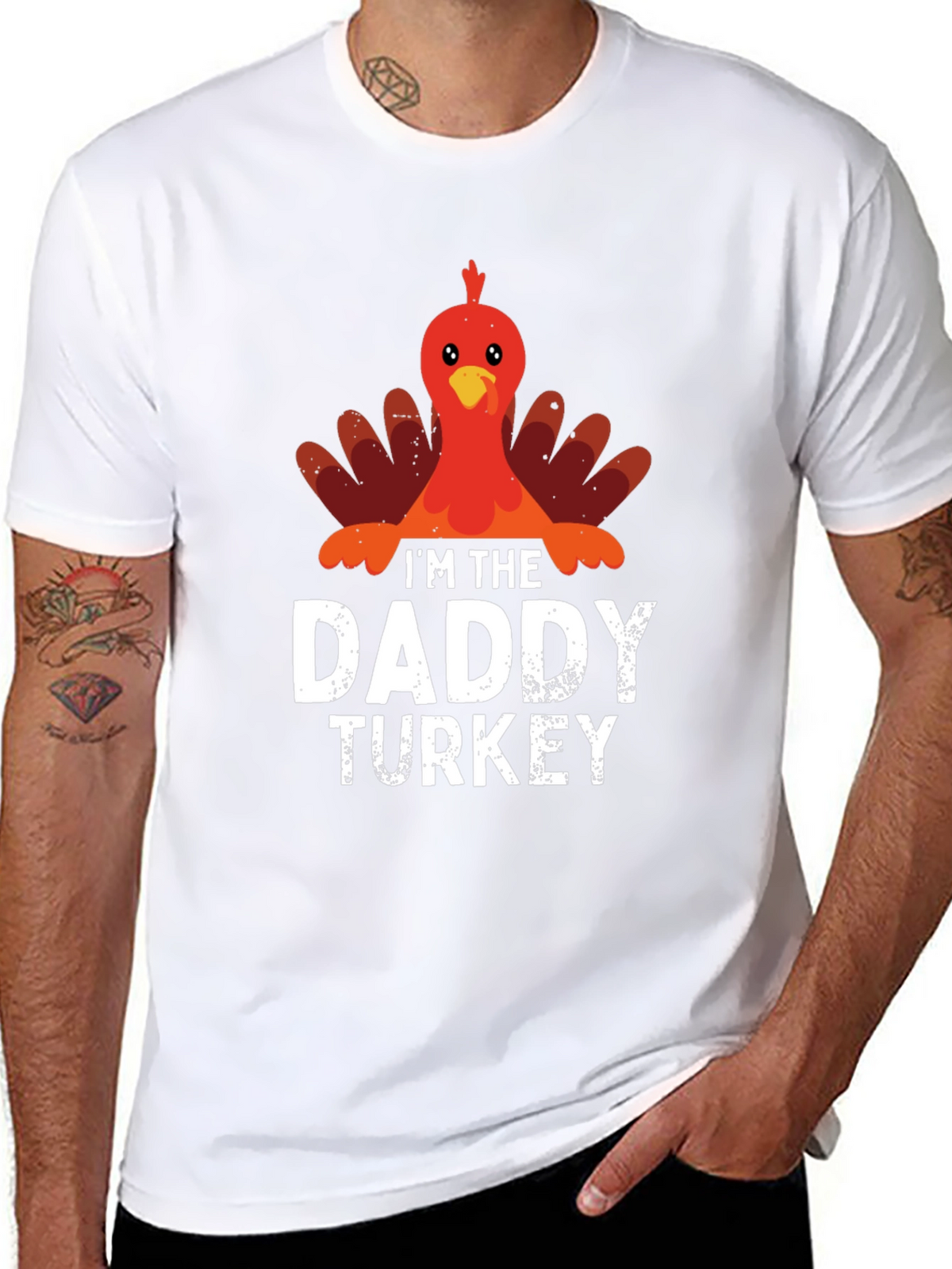 Im The Daddy Turkey Thanksgiving T-Shirt