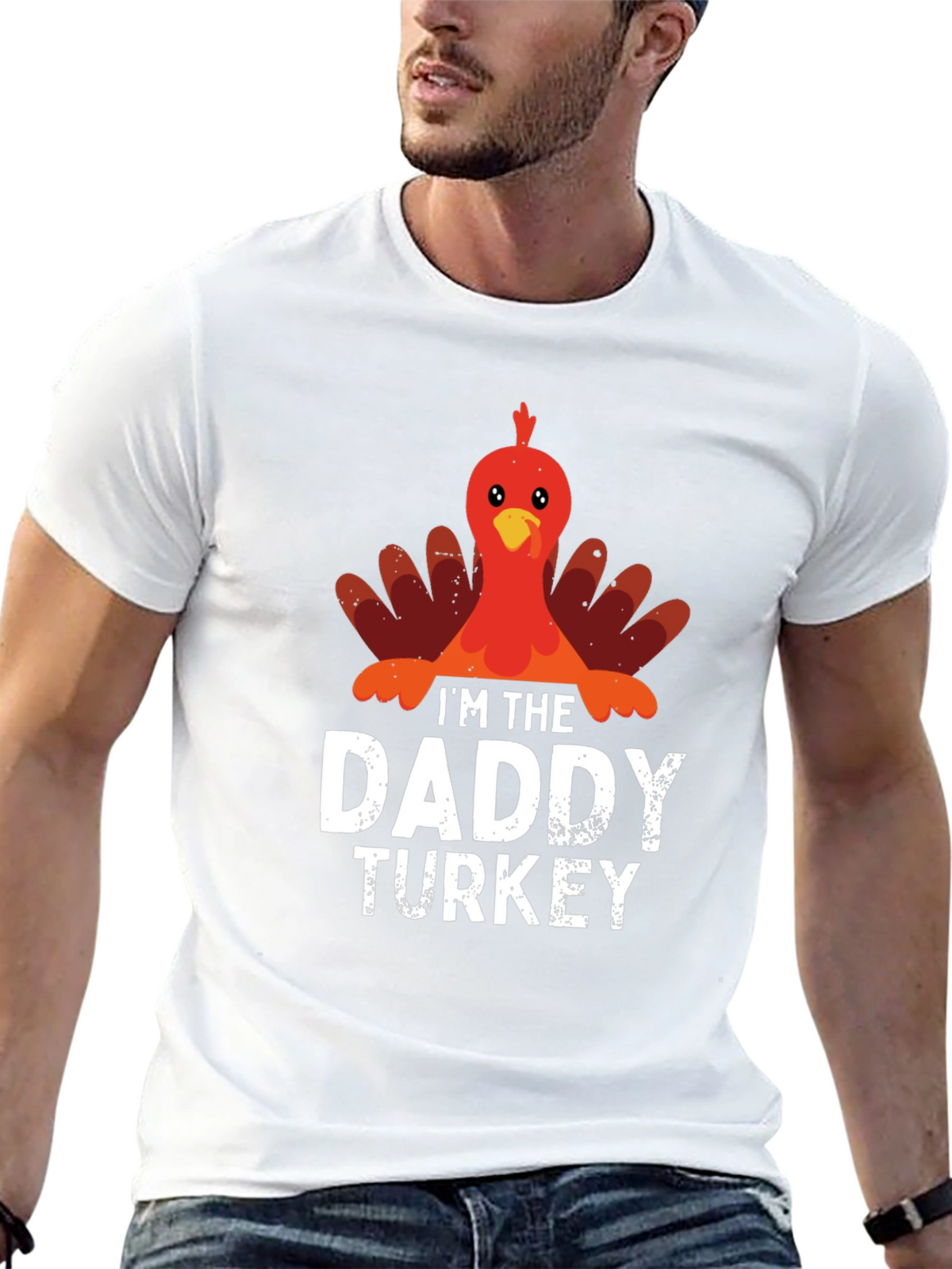 Im The Daddy Turkey Thanksgiving T-Shirt