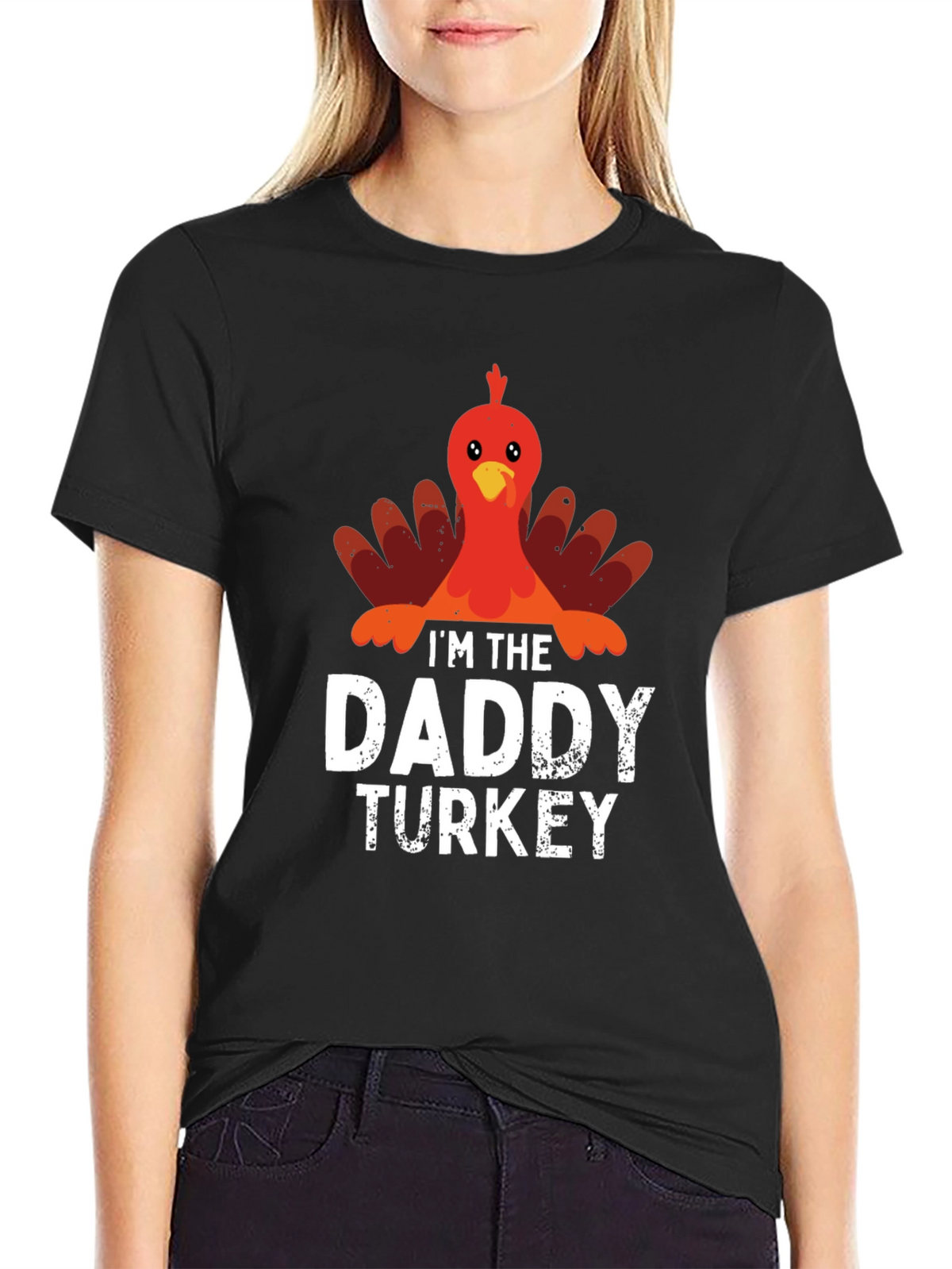 Im The Daddy Turkey Thanksgiving T-Shirt