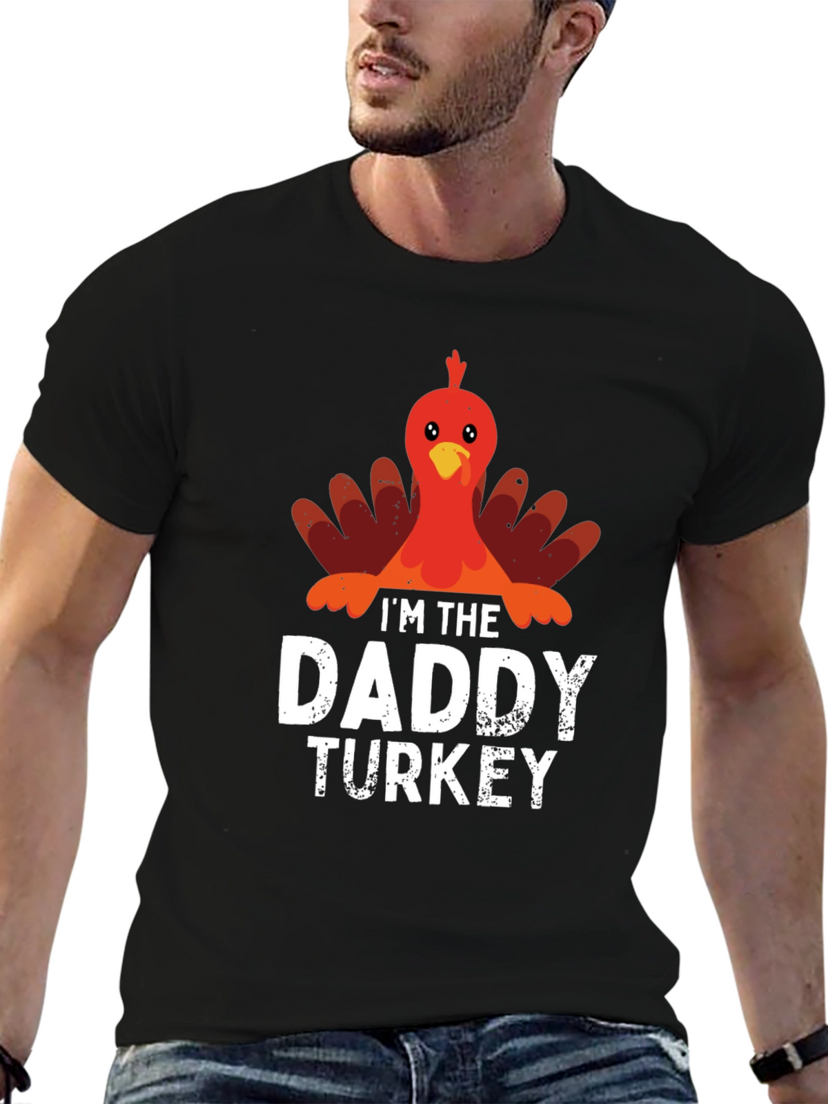 Im The Daddy Turkey Thanksgiving T-Shirt