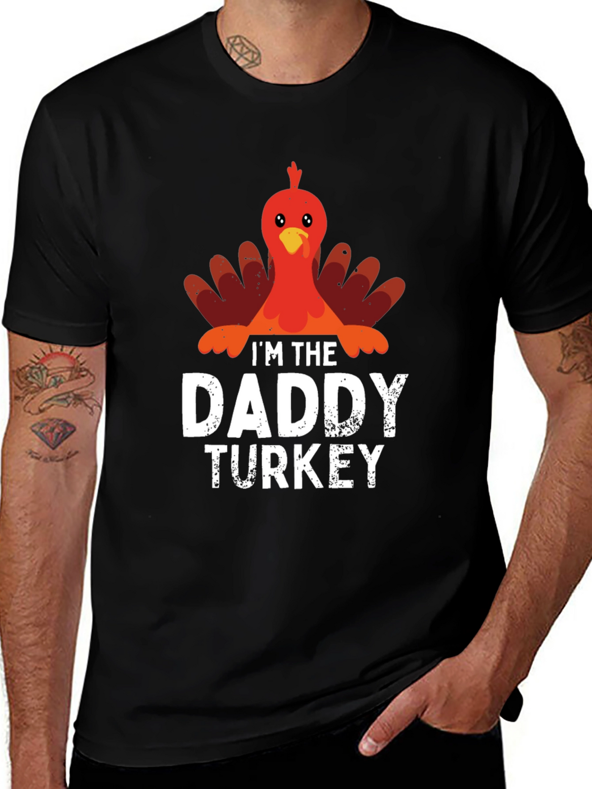 Im The Daddy Turkey Thanksgiving T-Shirt