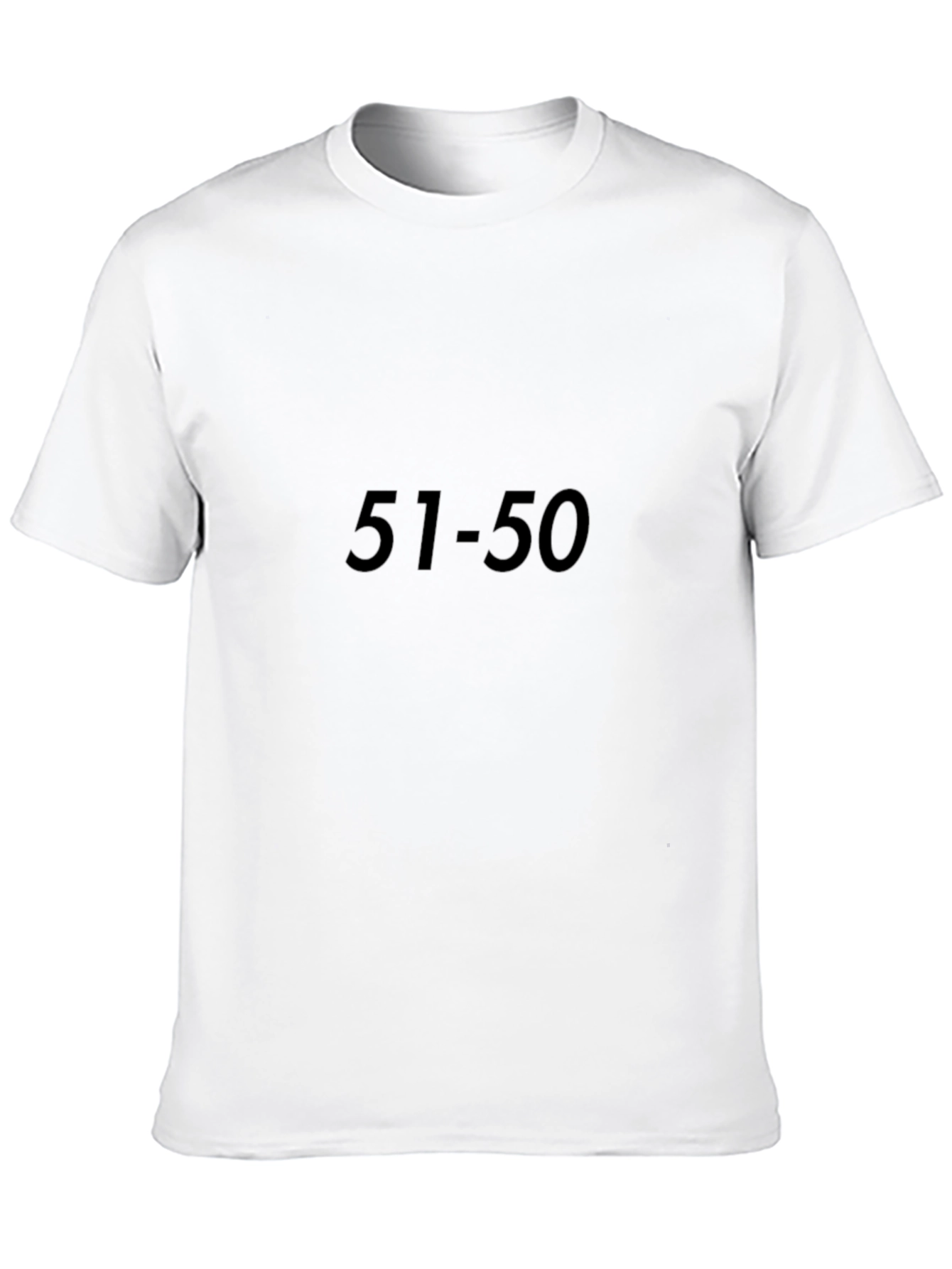 Black 51-50 Graphic Tee