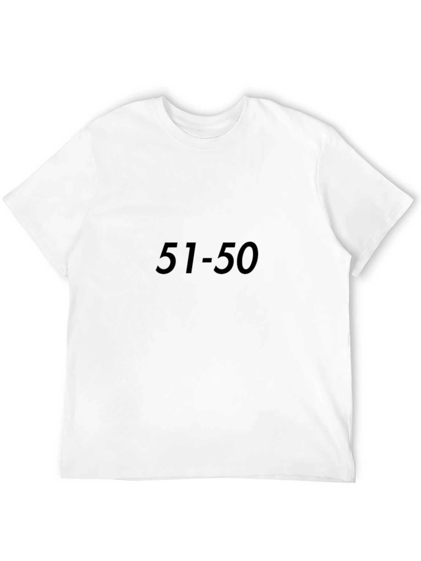 Black 51-50 Graphic Tee